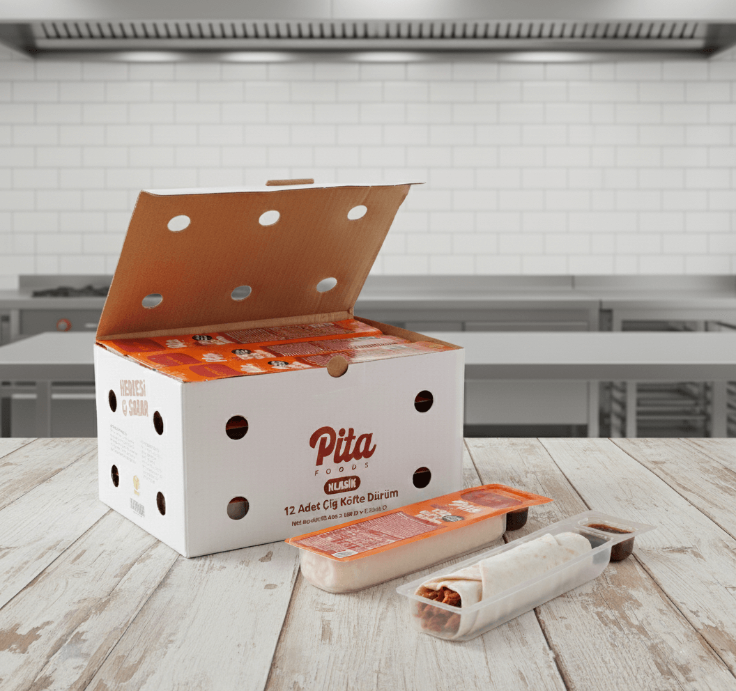 Klasik Çiğ Köfte Dürüm 12'li Paket